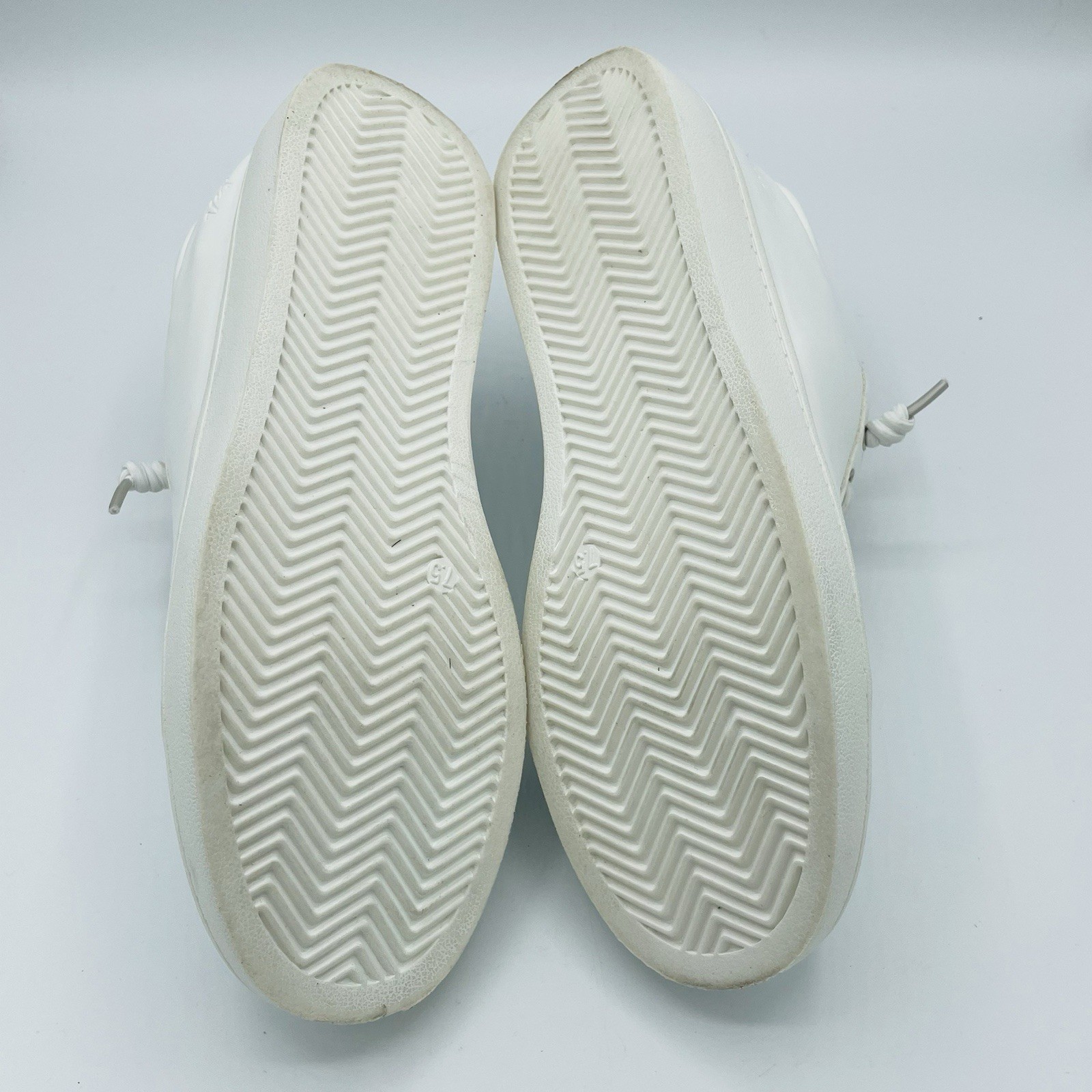 Womens Size 7.5 Vepose Shoes White Elastic Lace Up Slip On Comfort Sneakers