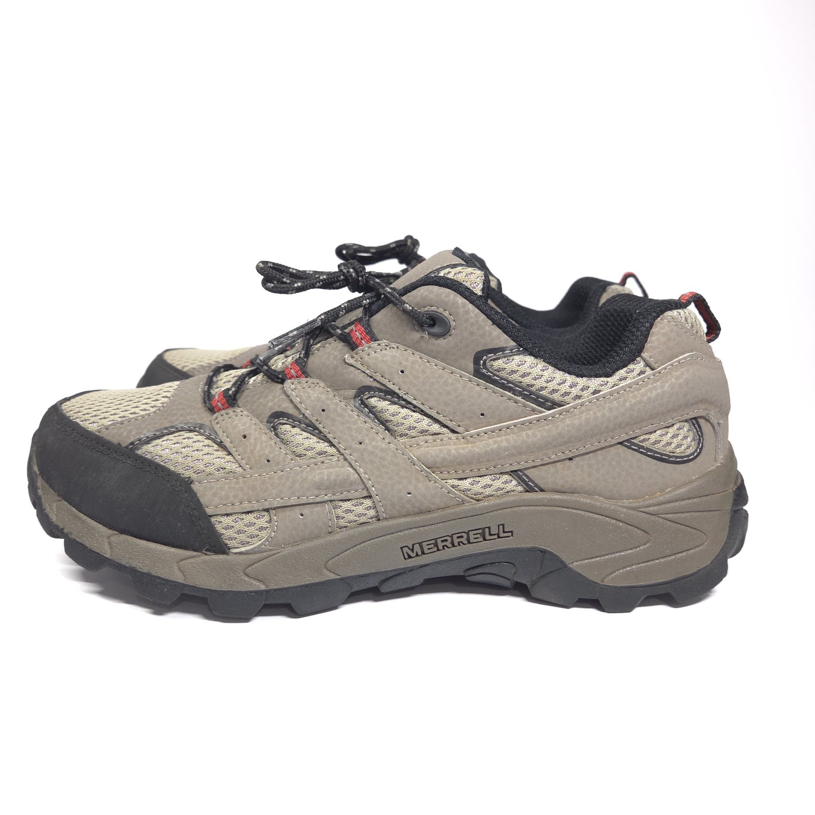 Merrell M Moab 2 Low Up Lace Hiking Shoes Women’s Size 6.5 M Brown Gray 62012