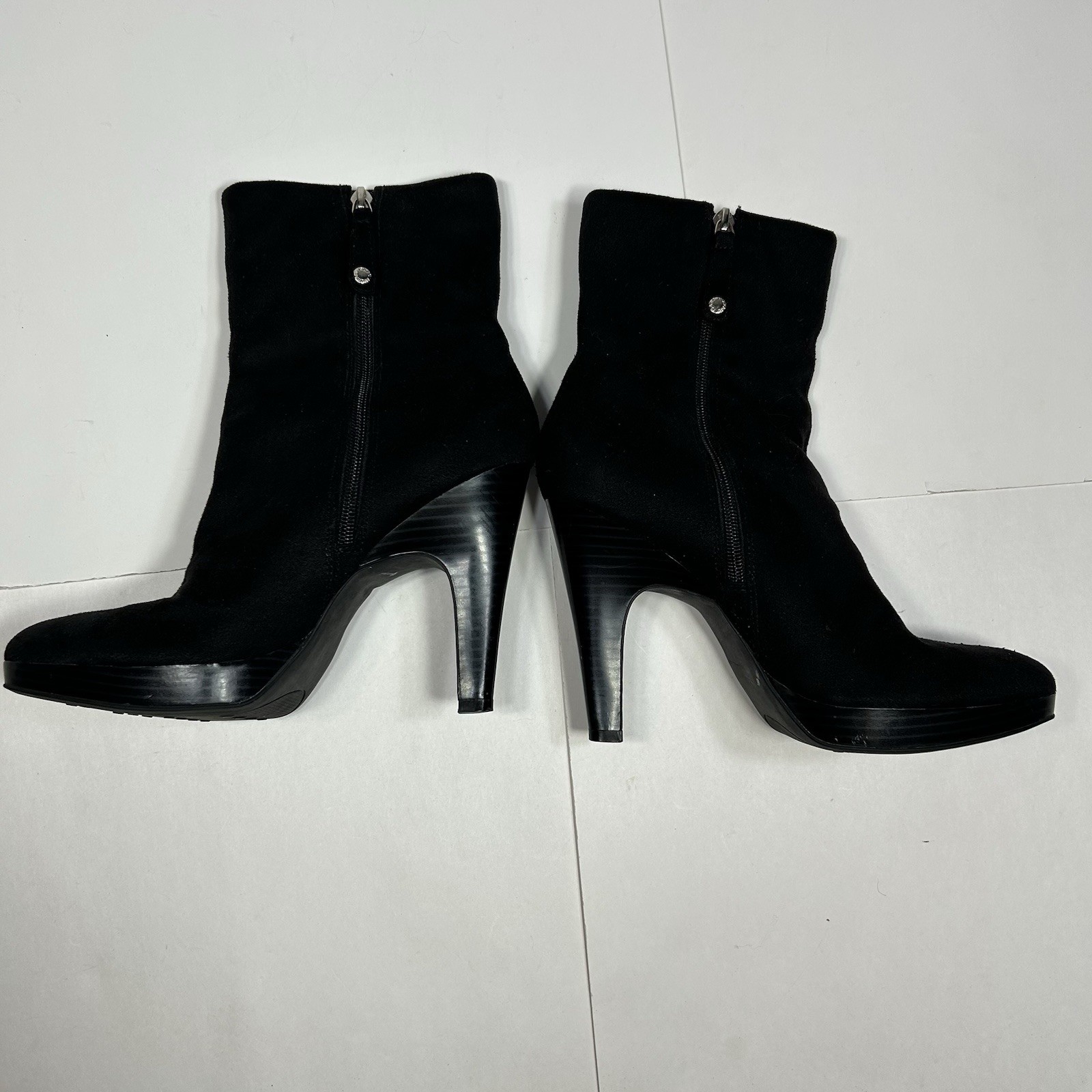 Isaac Mizrahi for Target Women’s Black Side Zip High Heel Ankle Boots Size US 8M