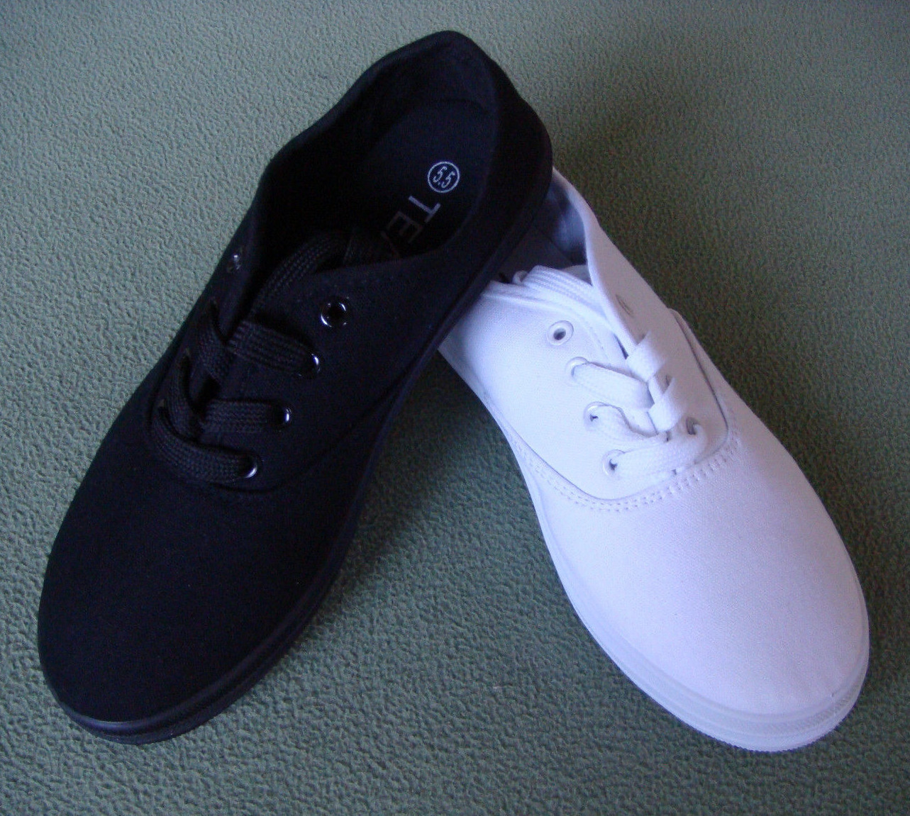 Girl Lady Women Casual Canvas Sneakers Outdoor Travel Walking Comfy Shoes19002