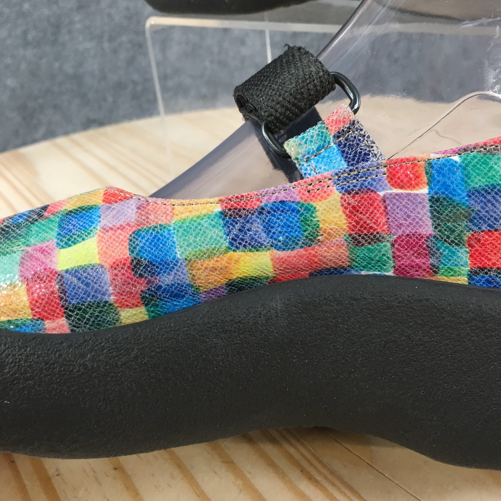 Wolky Sandals Womens 37 Jewel Orthopedic Platform Hook Loop Comfort Multicolor