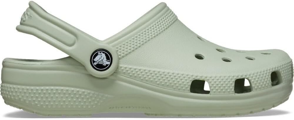Crocs Classic Clog K Moss Comfort Lightweight Breathable Shoes J6