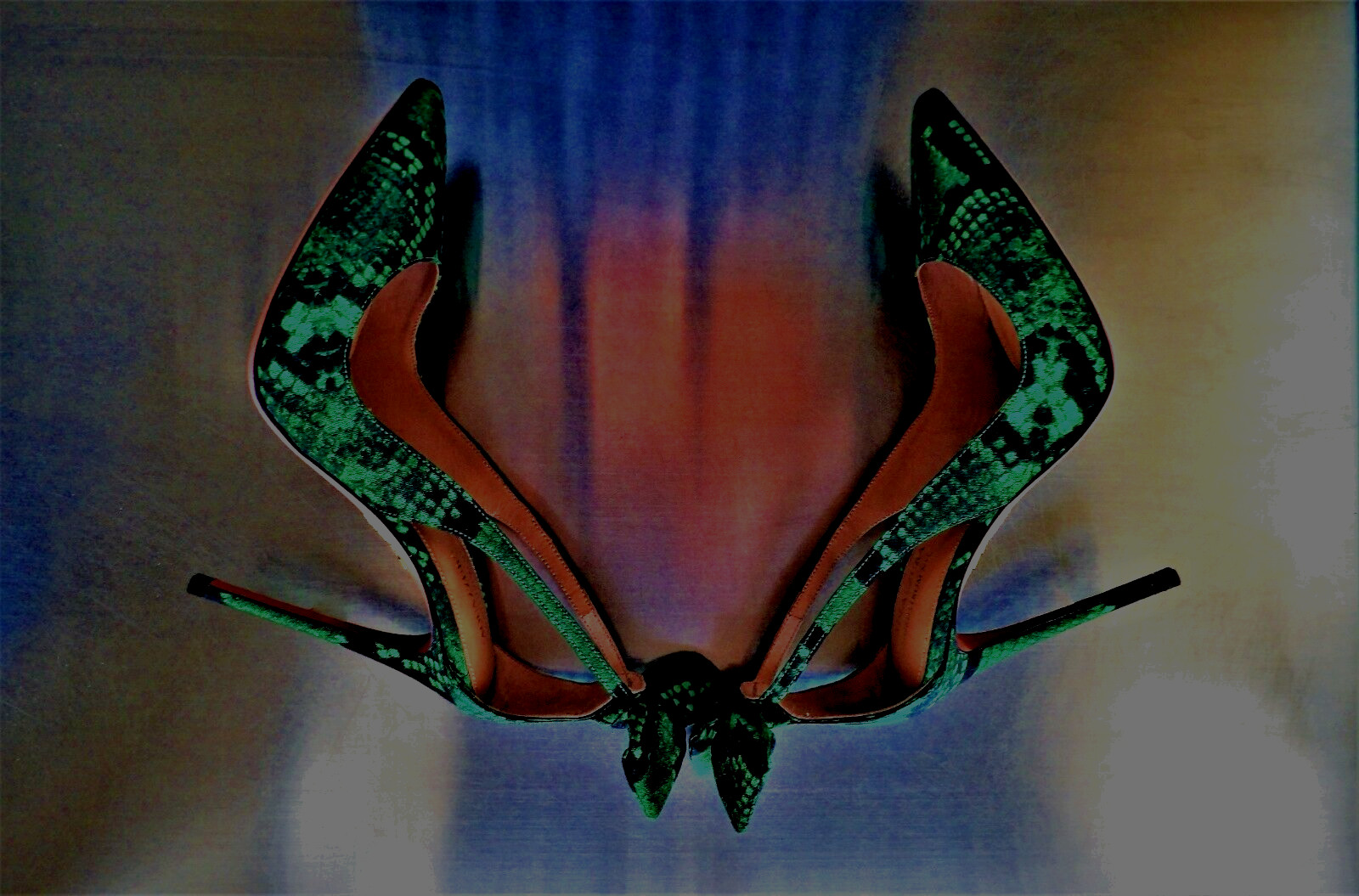 AQUAZZURA Deneuve 105 Stunning Stiletto Bow Pump 37.5