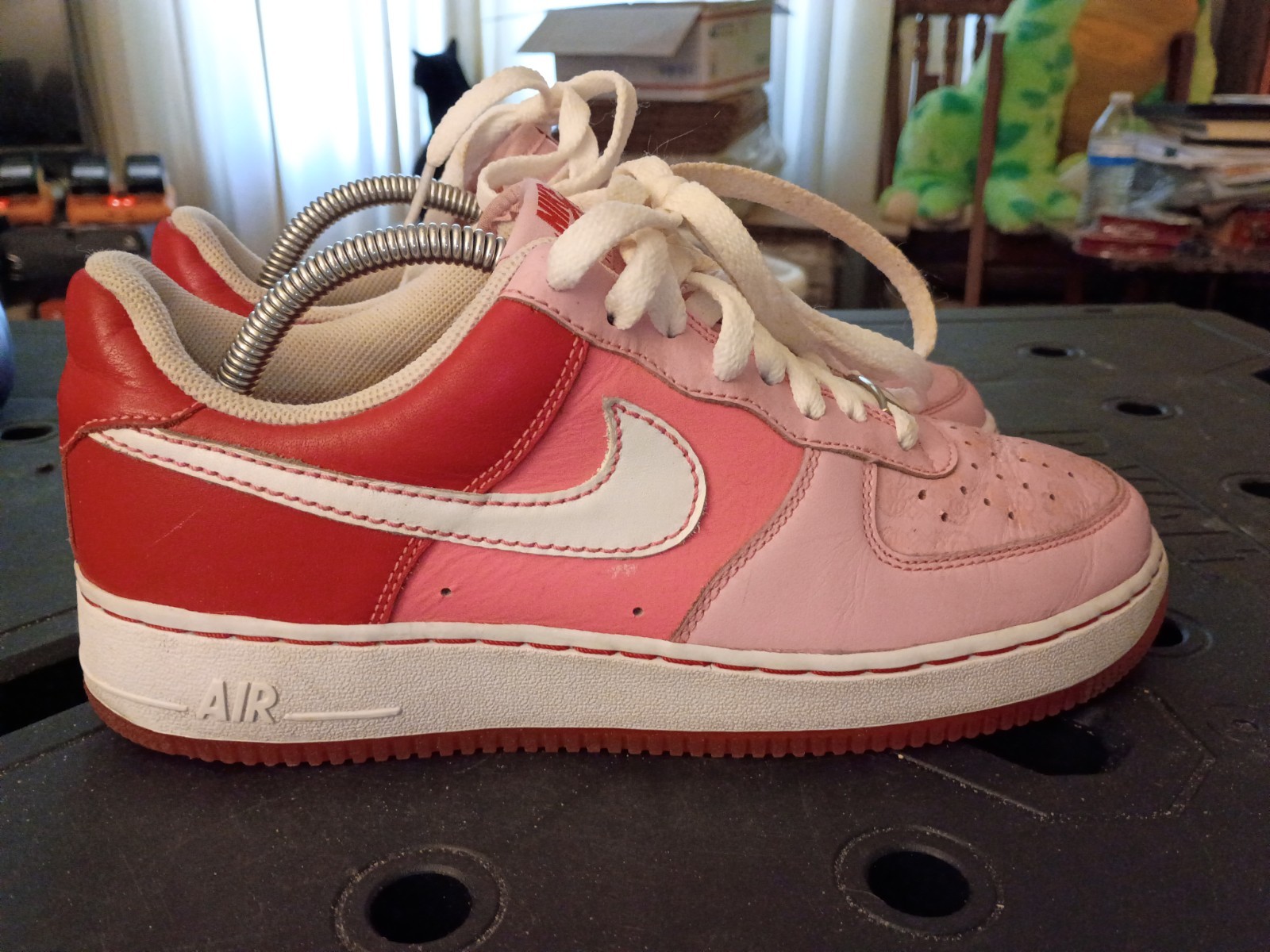 Nike Air Force 1 Perfect Pink Red White Cloverdale 315115-612 Women’s 10 #2351