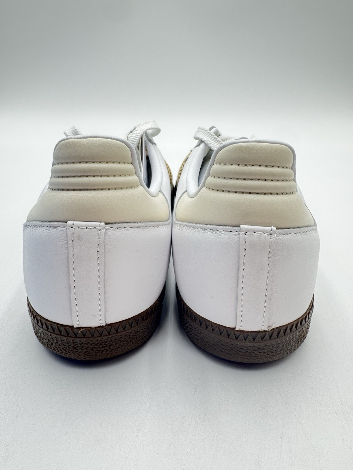 Adidas Women’s Samba OG Originals Size 8.5 White/Tan |JH7300|