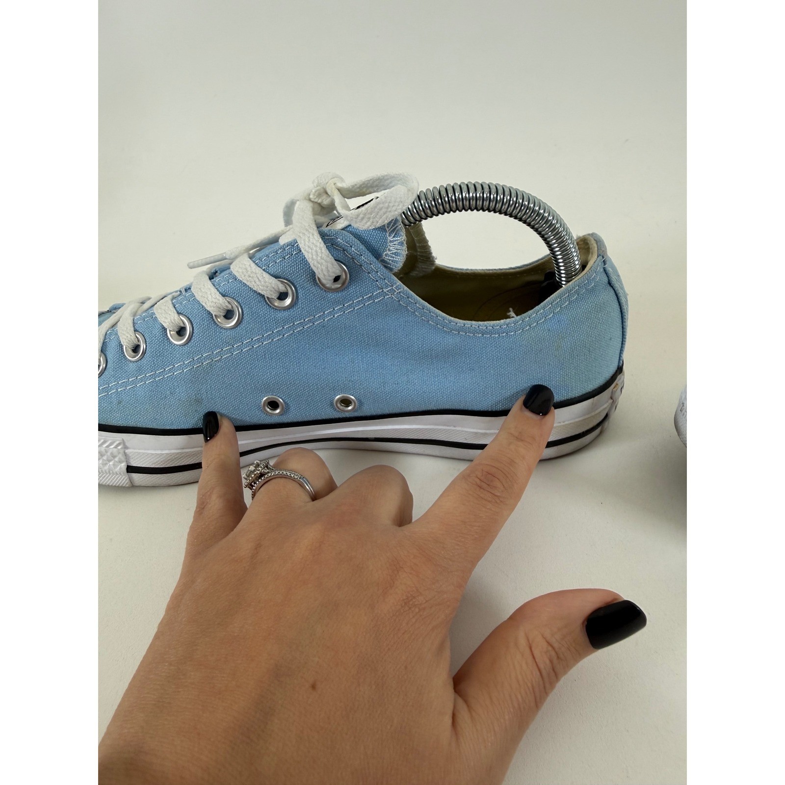 Converse Chuck Taylor All Star Shoes Men’s 8 Women’s 10 Canvas Blue Casual Retro