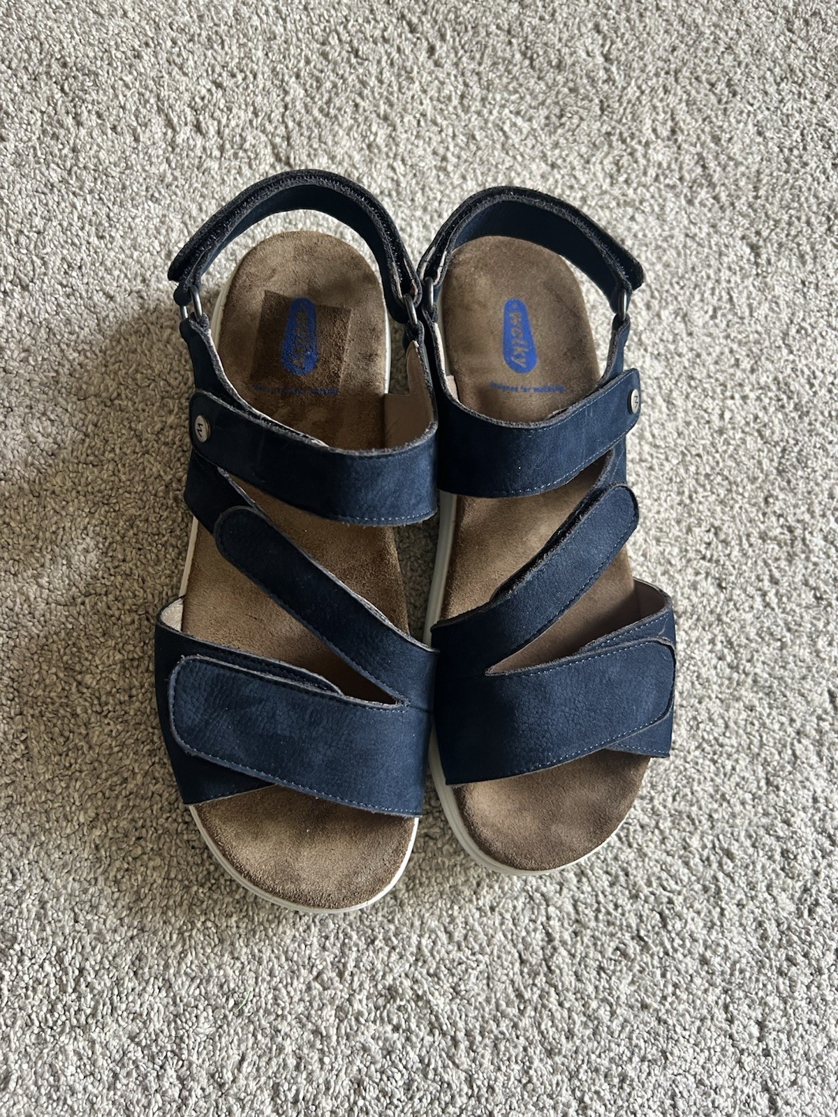 Wolky Women’s Size 40 ‘Ikaria’ Adjustable Slingback Ankle Strap Strappy Sandals