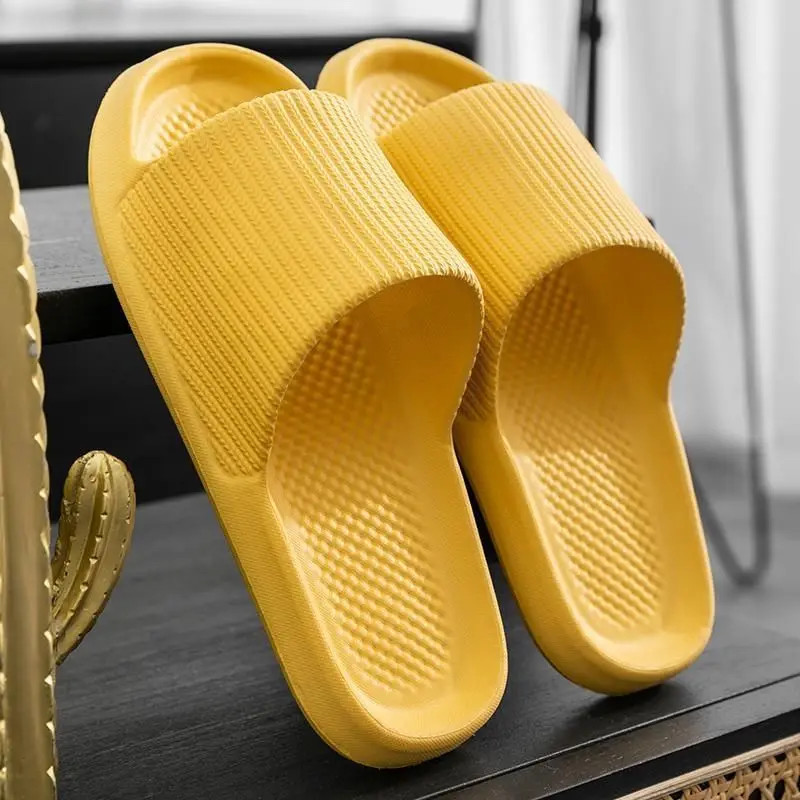 Thick Platform Bathroom Home Slippers Women Fashion Soft Sole EVA Indoor Slides