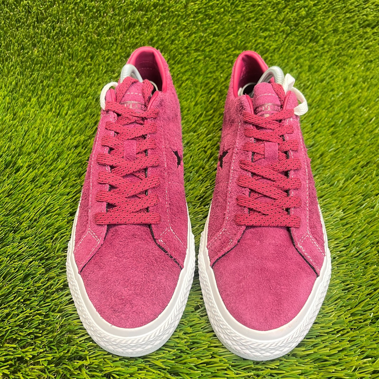Converse One Star Low Pro Womens Size 11 Pink Red White Casual Shoes Sneakers