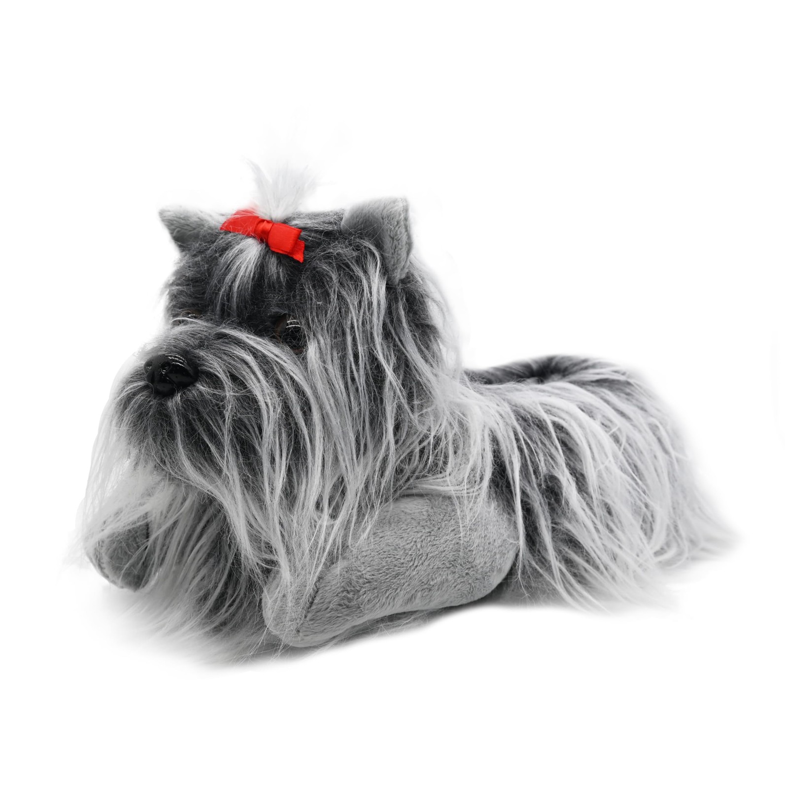 Animal Slippers Ladies Slippers with Animal Design 3740 EU, Grey Yorkshire