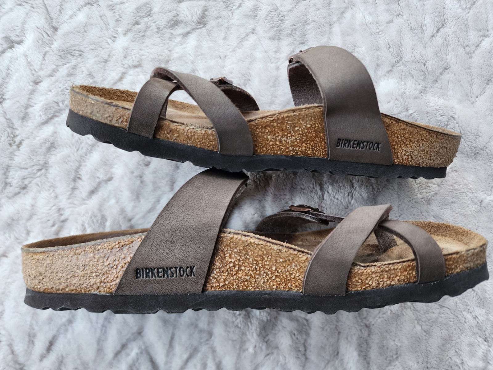 Birkenstock Mayari Mocha Sandals Womens 38