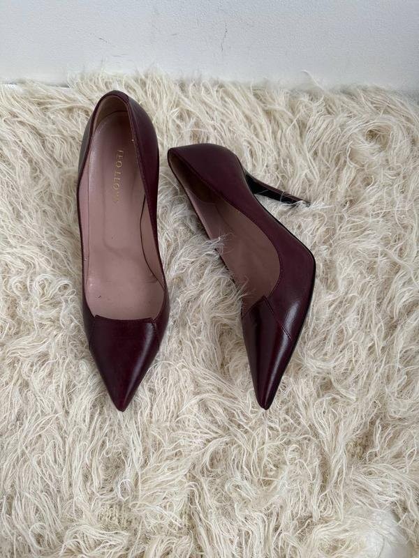 women loyd heels burgundy leather 38.5