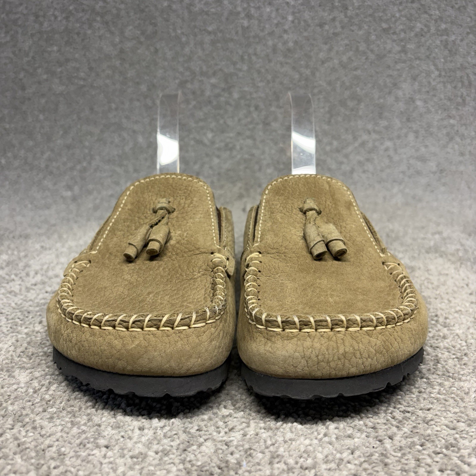 Birkenstock Papillio Buckley Leather Clogs Women 38 EU 7 US Brown Mules Shoes