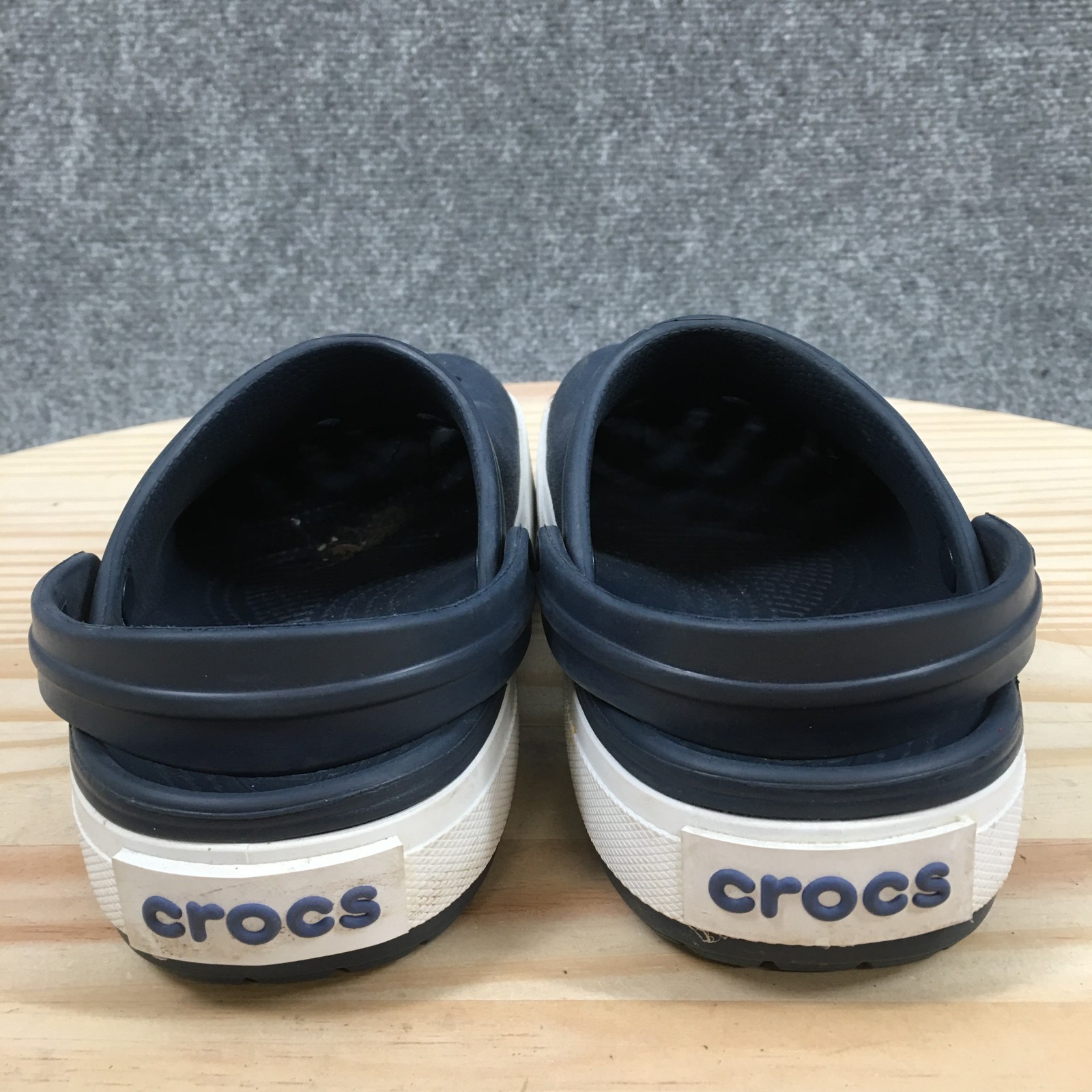 Crocs Crocband II Sporty Clogs Sandals Mens 6 Womens 8 Blue Croslite 11989