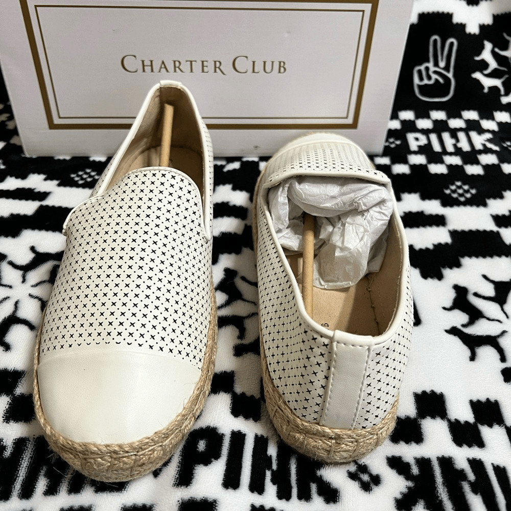Charter Club Jonii Espadrille Flats
