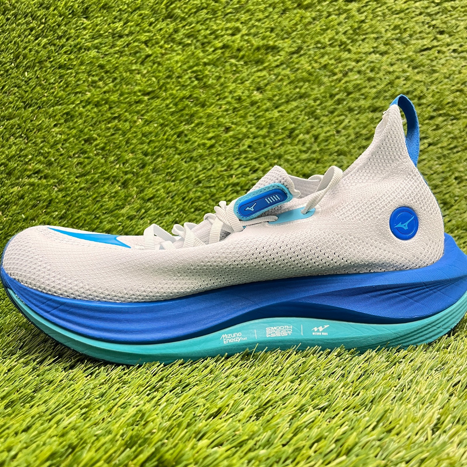 Mizuno Neo Vista Womens Size 10 Gray Blue Athletic Road Running Shoes Sneakers