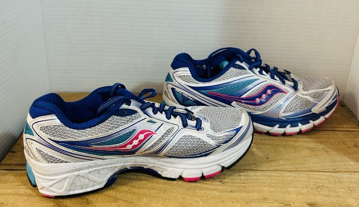Saucony Shoes Womens Size 8.5 Wide Mesh Running Guide Power Grid 8mm S10257-1