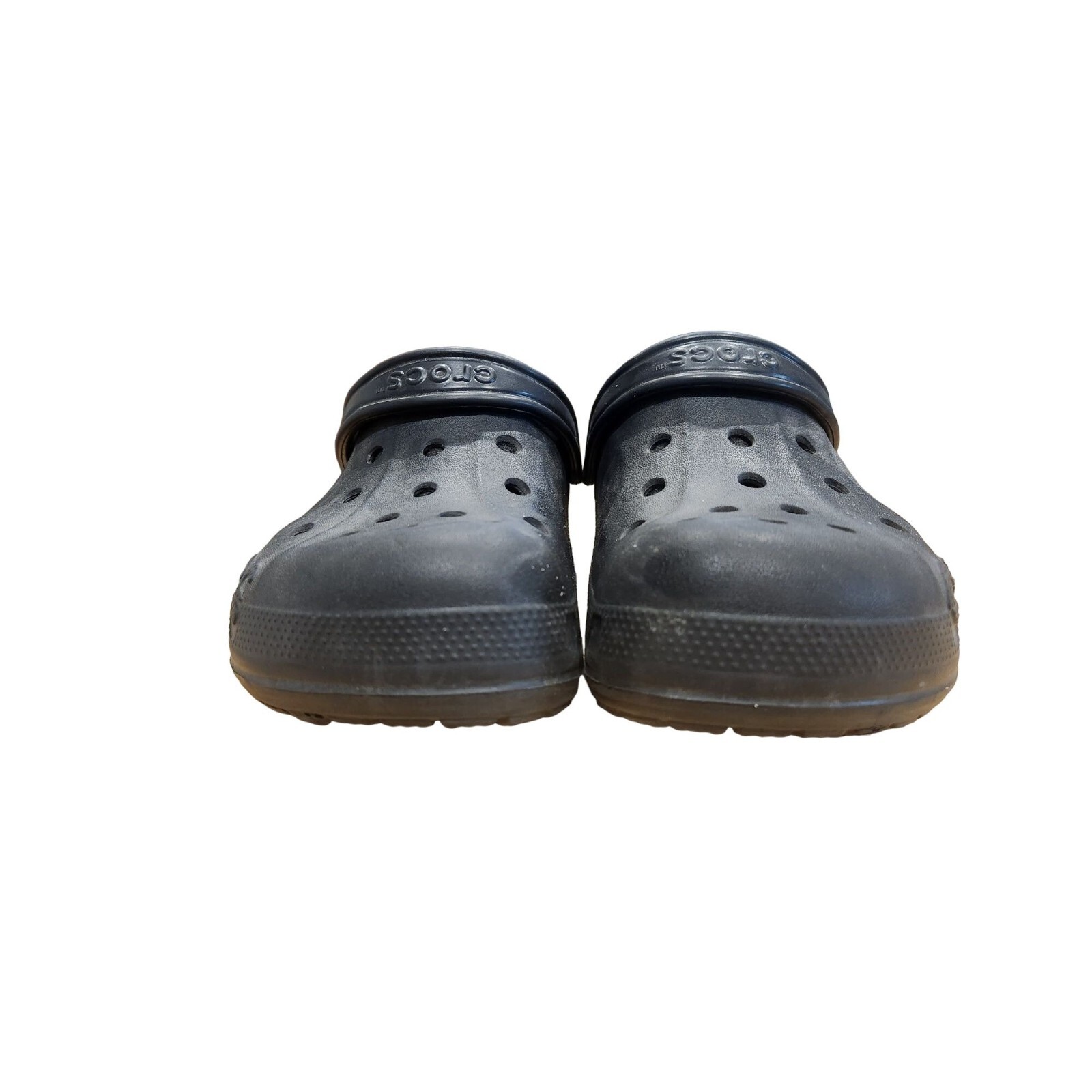 Crocs Baya Lined Clog Slip On Men’s Size 6 Womens 8 Black Faux Fur 205969