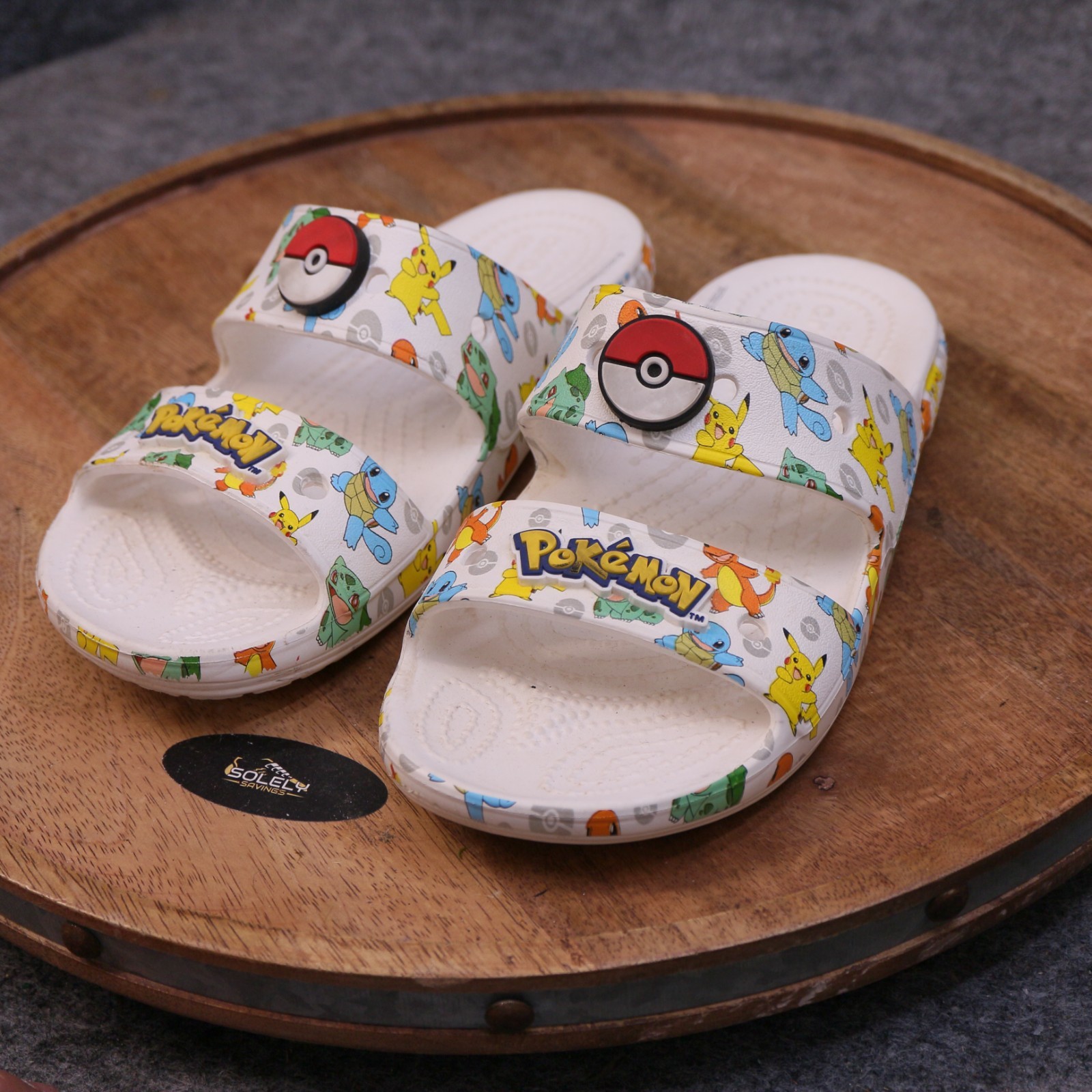CROCS Classic Sandals x Pokemon Special Edition Womens Size 6 US Slides 207762