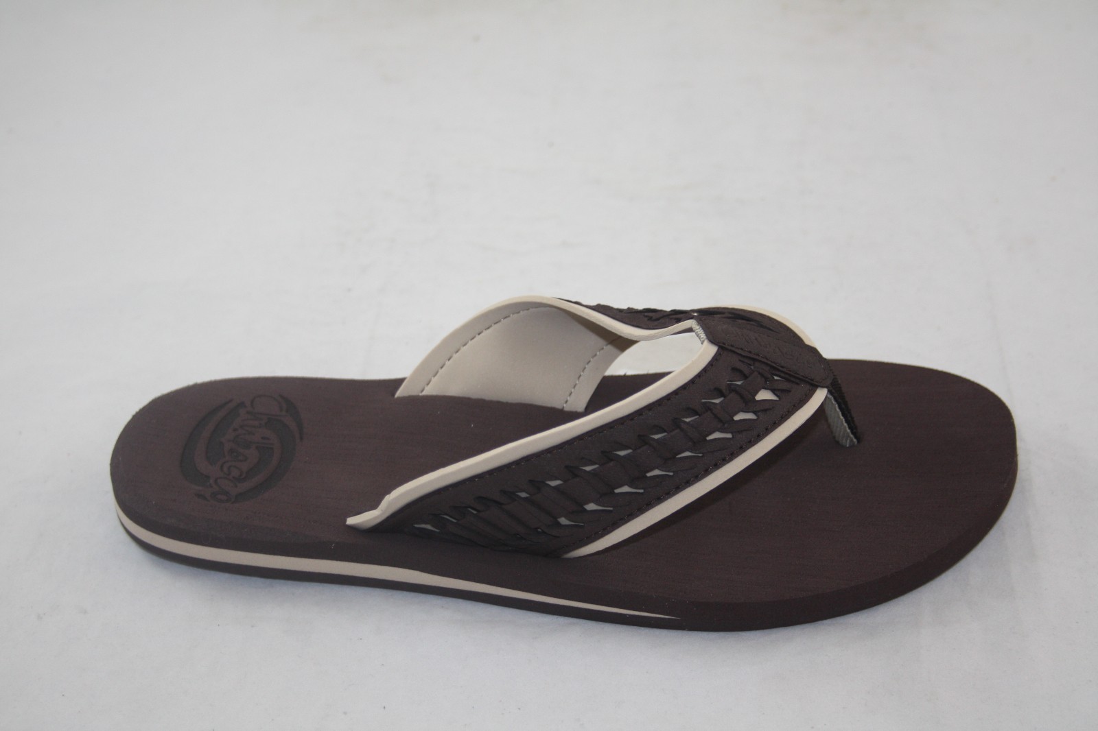 WOMEN’S CHUBASCO HAND MADE FOOTWEAR PLAYA SANDAL DARK BROWN/COYOTE