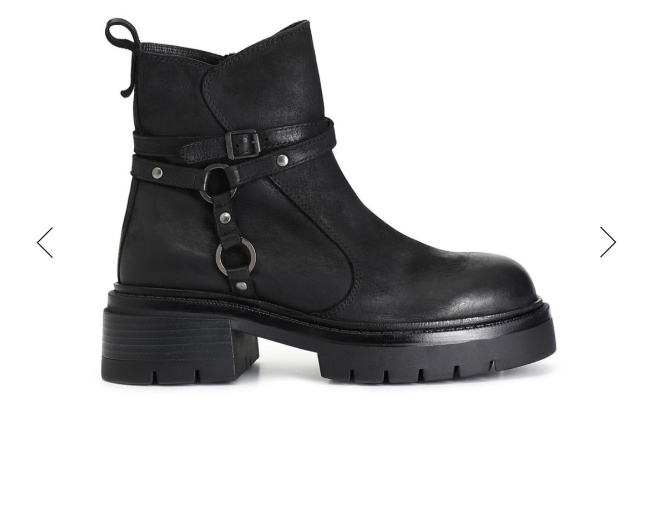 italian brand café noir Ankle boot black European size 40