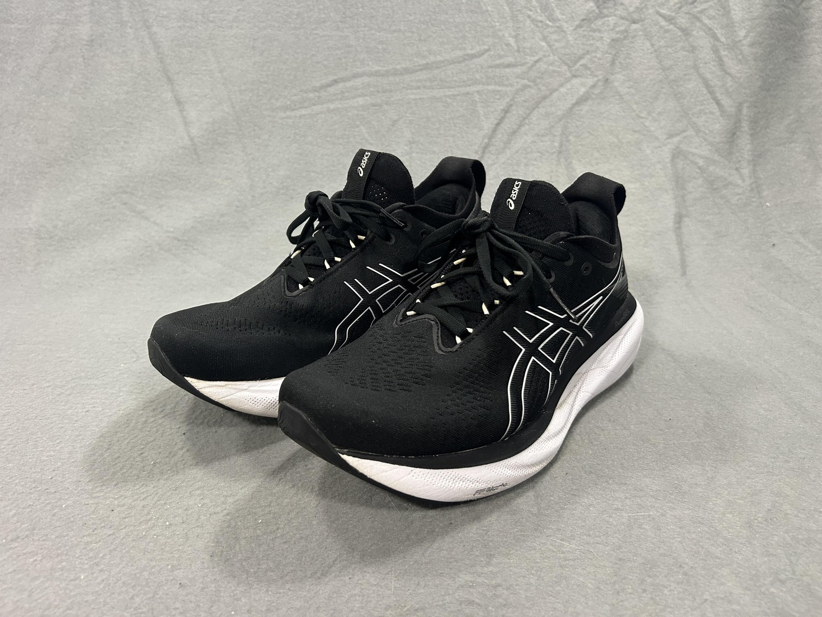 ASICS GEL-Nimbus 25 Shoes Womens Size 9.5 Black Road Running Cushioned Sneaker