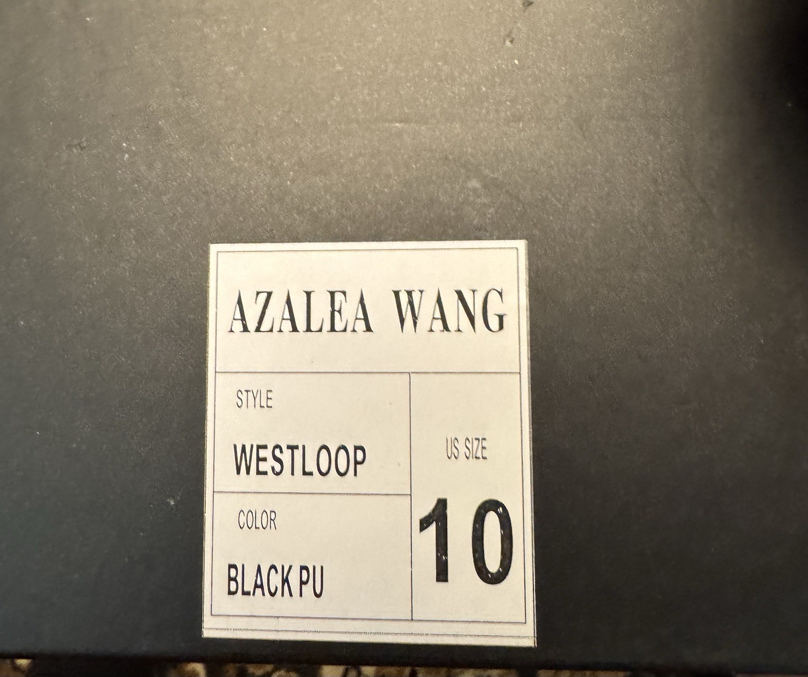 Azalea Wang Westloop Black PU Thigh-High Studded Zip Boots Wide Calf US 10