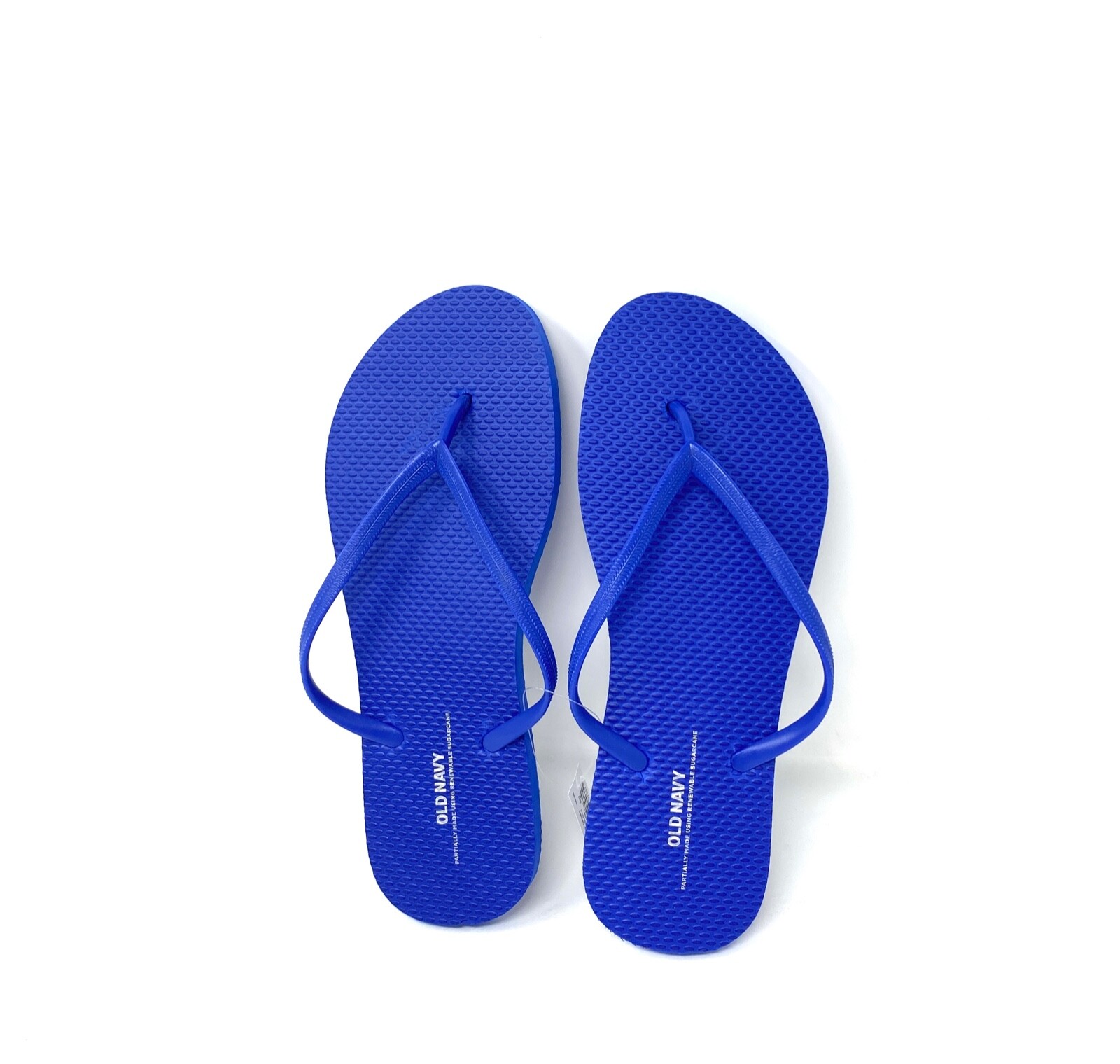 Old Navy Flip Flop Sandals For Women Summer Blue Rubber Comfort 812894-01-1