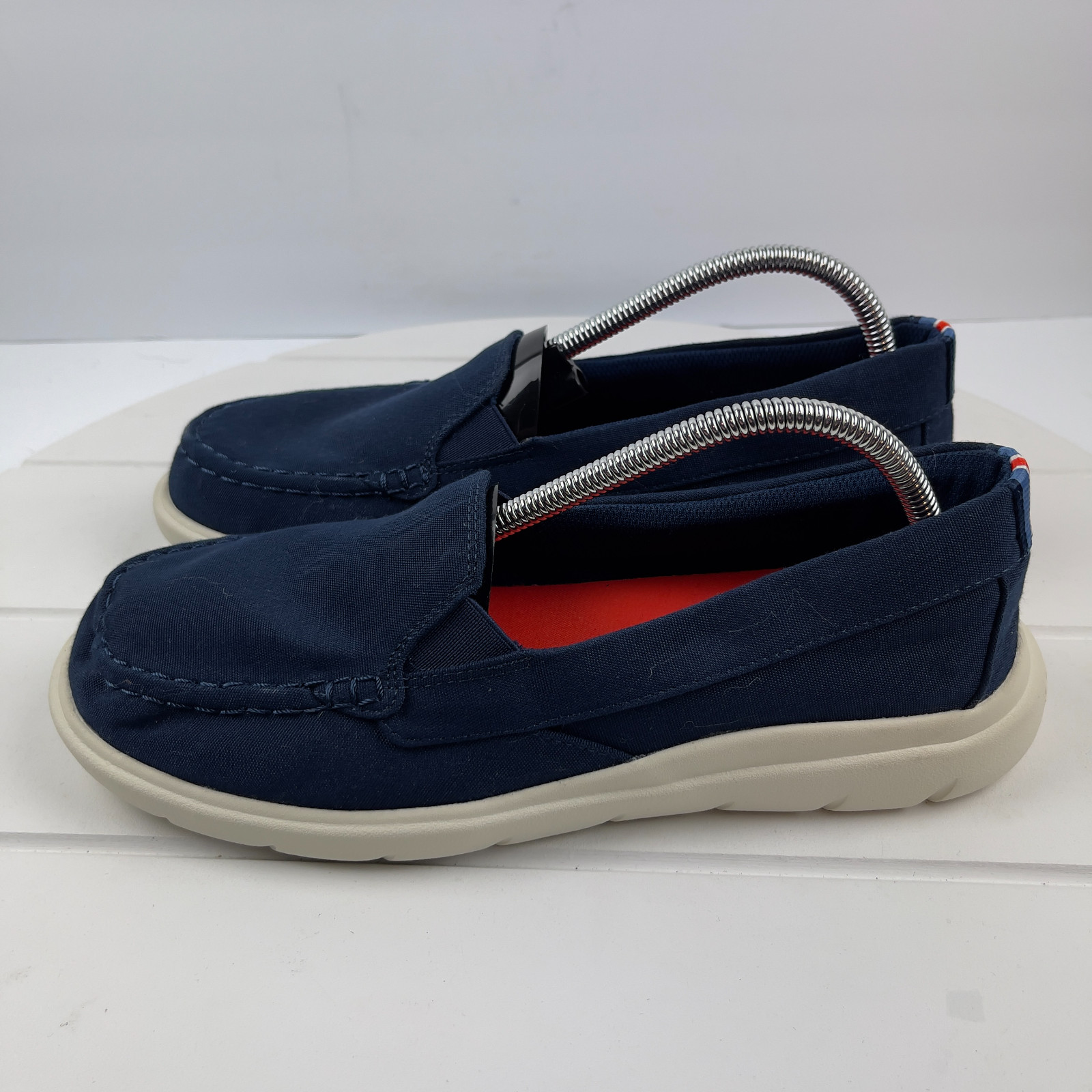Sperry Recycled Shoes Women’s 10M Blue Captain’s Moc Slip Ons Sneakers