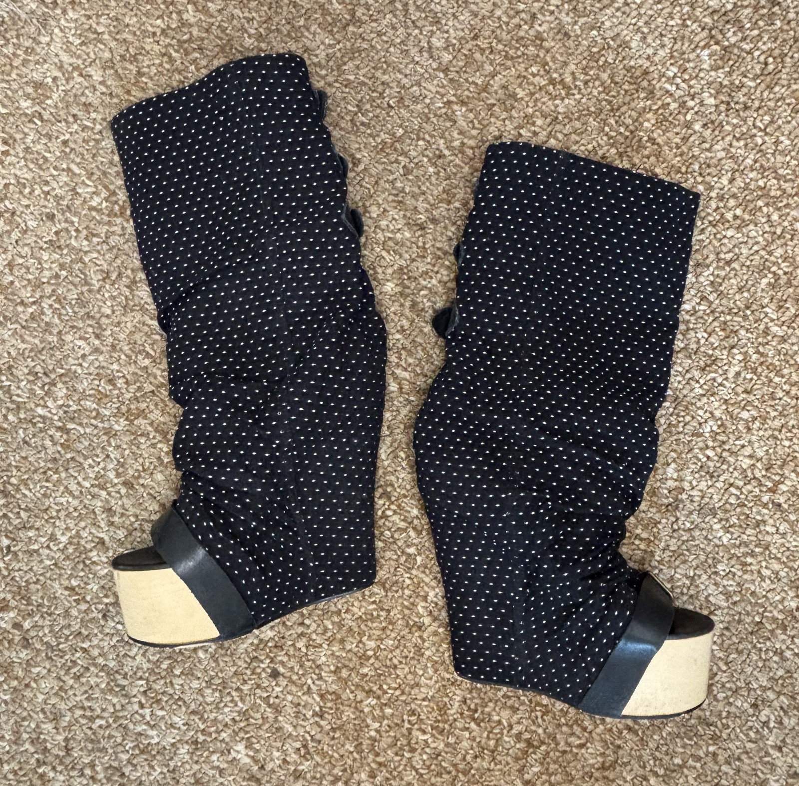 Mo Money Platform Boots by Irregular Choice – Sz 9 Women