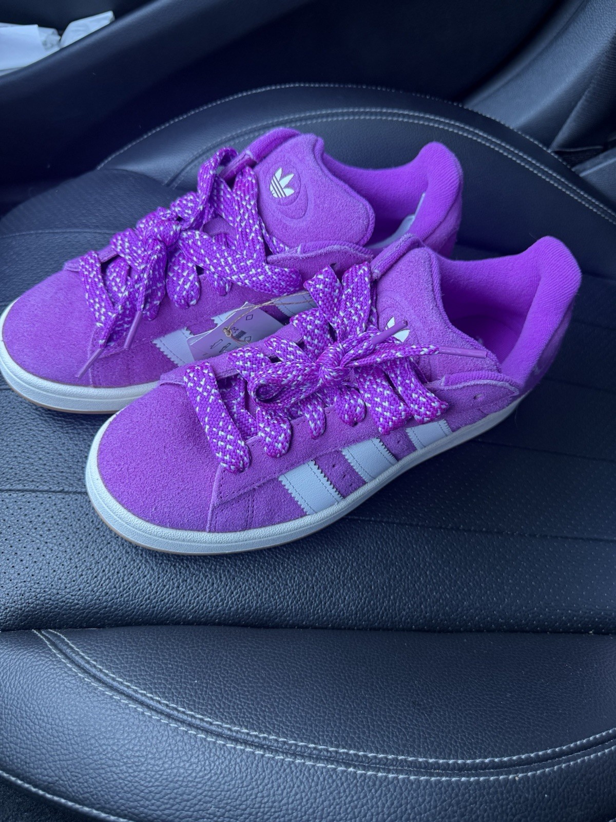 Adidas Campus 00s Purple Suede Sneakers Women’s 9.5 White Stripes NWT