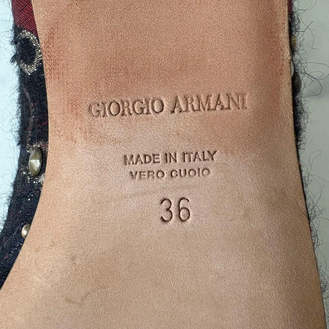 GIORGIO ARMANI loafers size 23cm not available in Japan made in Italy size 36