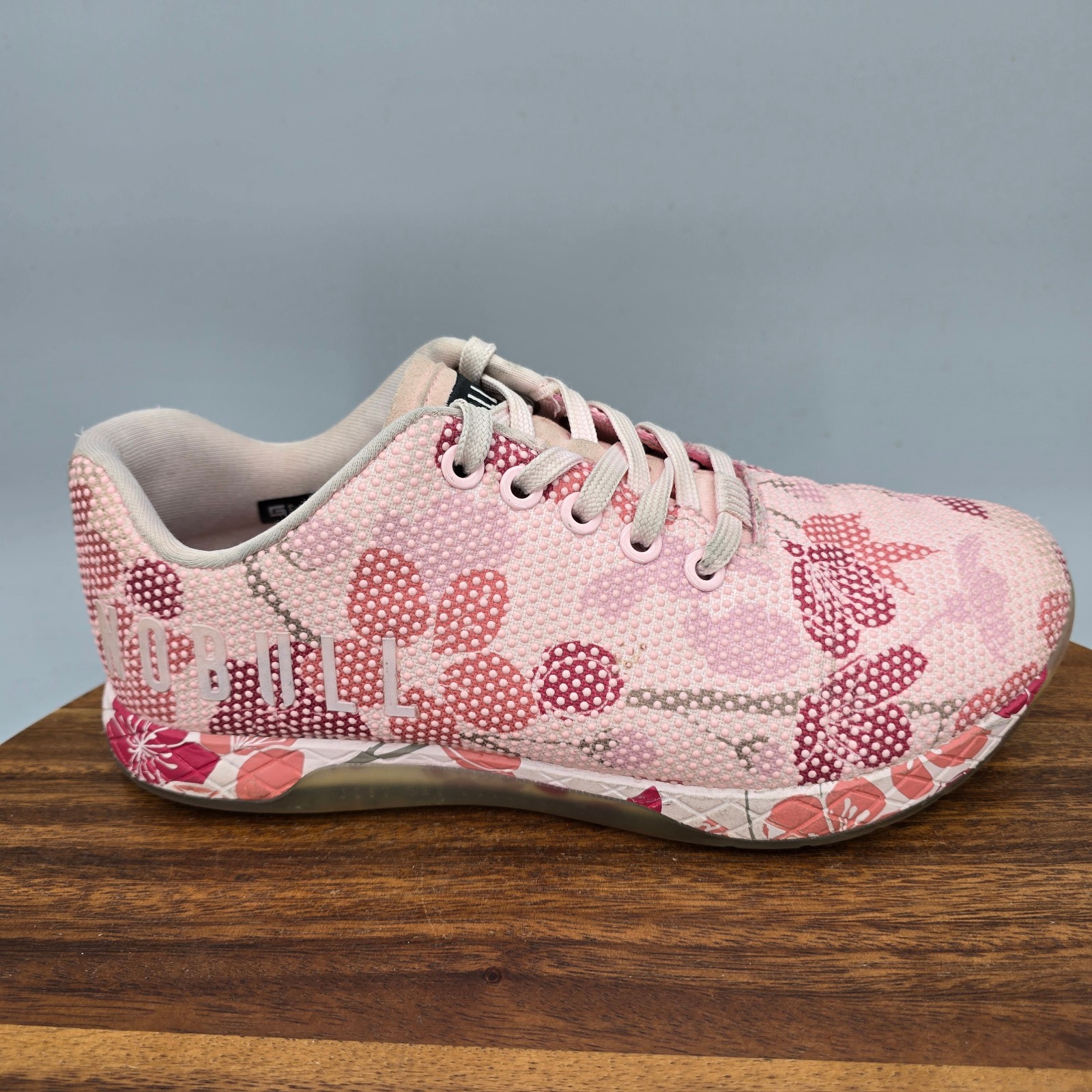 Nobull Shoes Womens 7.5 Cherry Blossom Gym Training Athletic Workout Sneakers