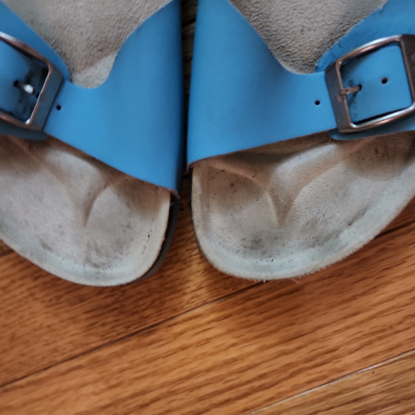 Tula By Birkenstock Blue Sandals Slides Shoes Women’s EU 37.5. US 6.5/GUC