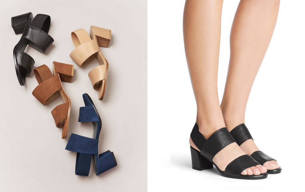 NIB Stuart Weitzman Access block heel Sandal PECAN CALF 6 7 7.5 8