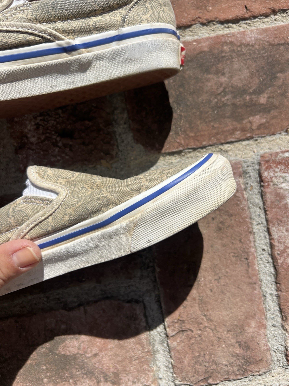 RARE Vans Anaheim Factory Slip On 98 DX Shoes OG Waves Cali Surf Men 5 Women 6.5