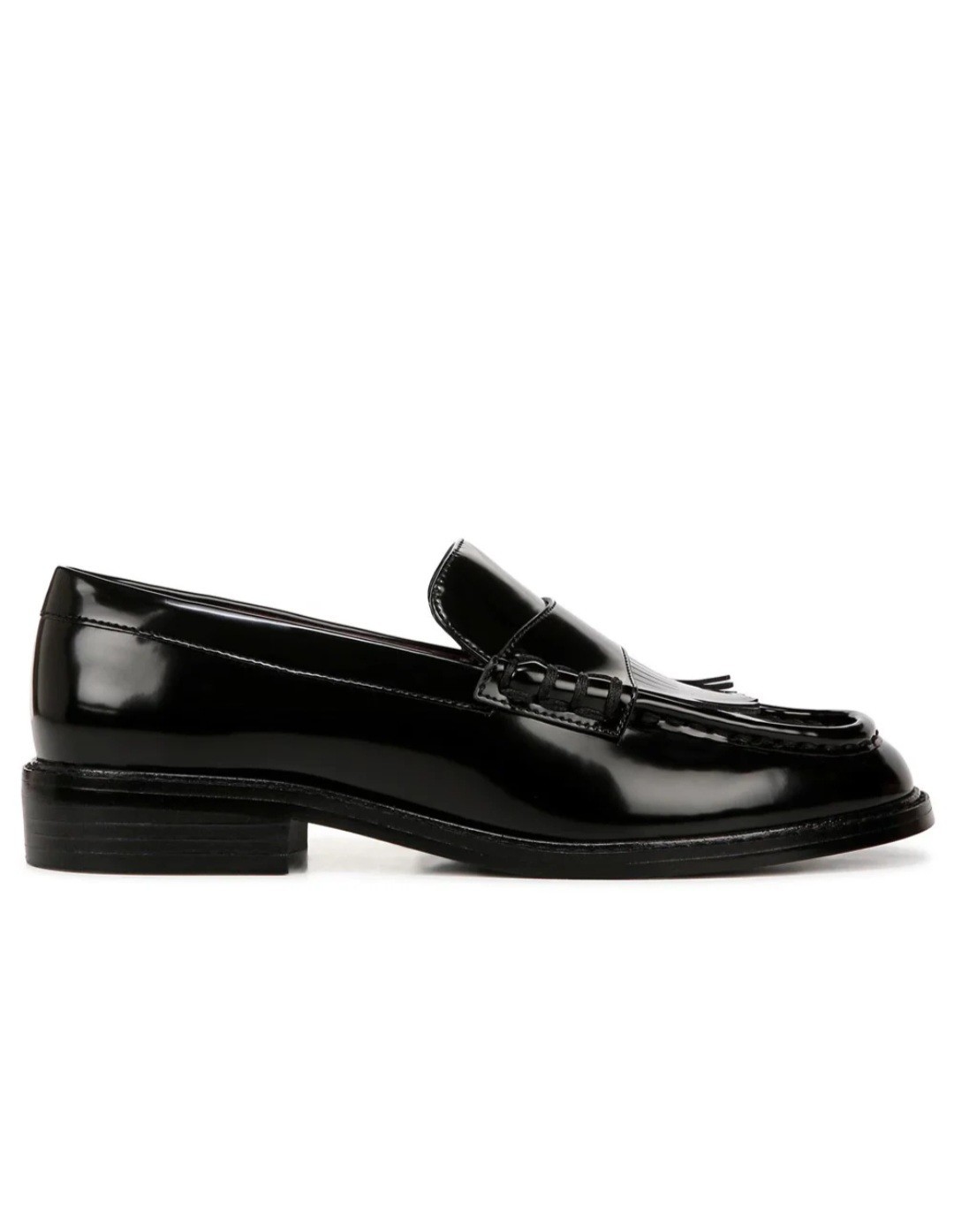 FRANCO SARTO BLACK ALONZO TASSEL LOAFER us 7M