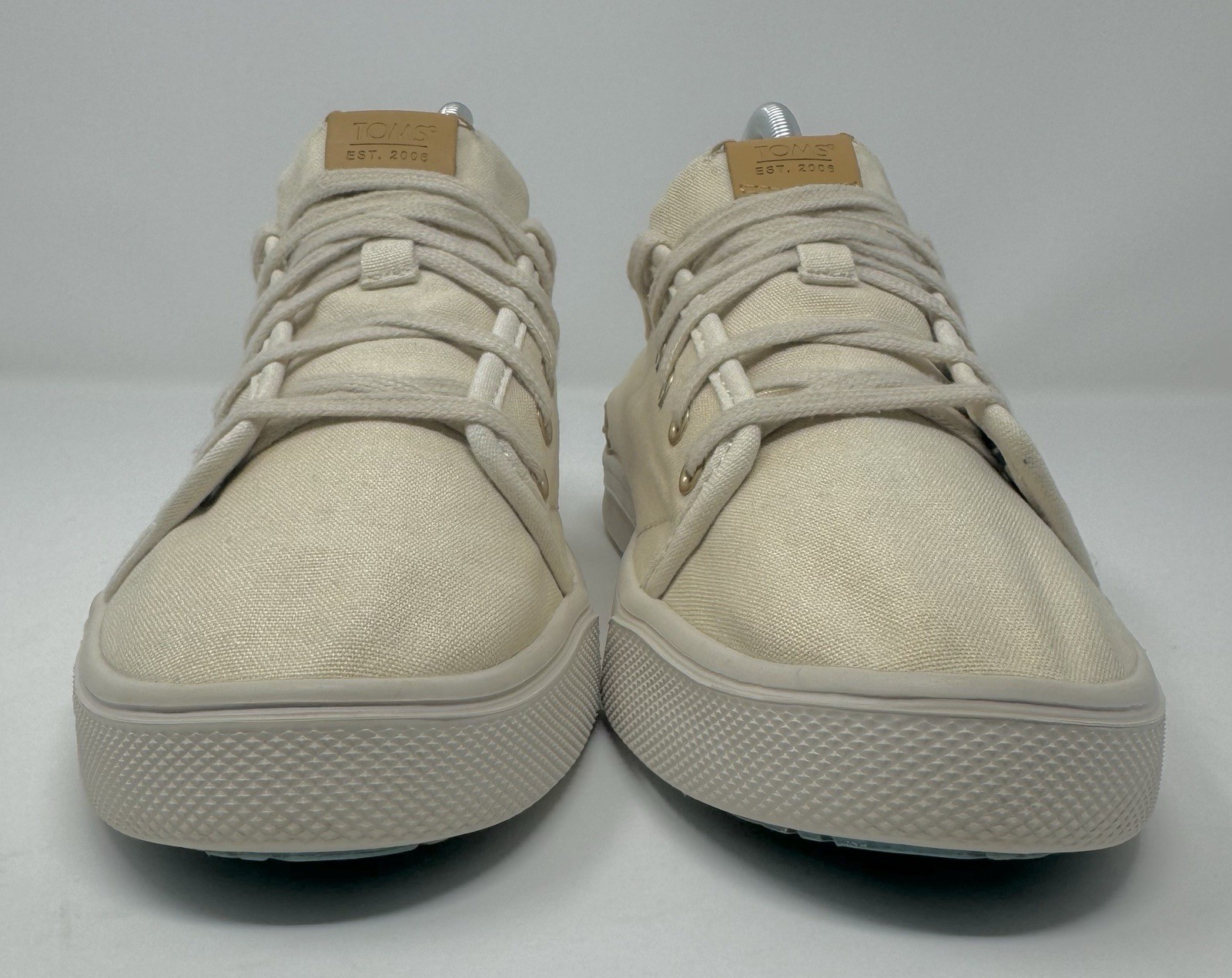Size 7.5 – Tom’s trvl lite Women Canvas Beige Walking Lightweight Casual Daily
