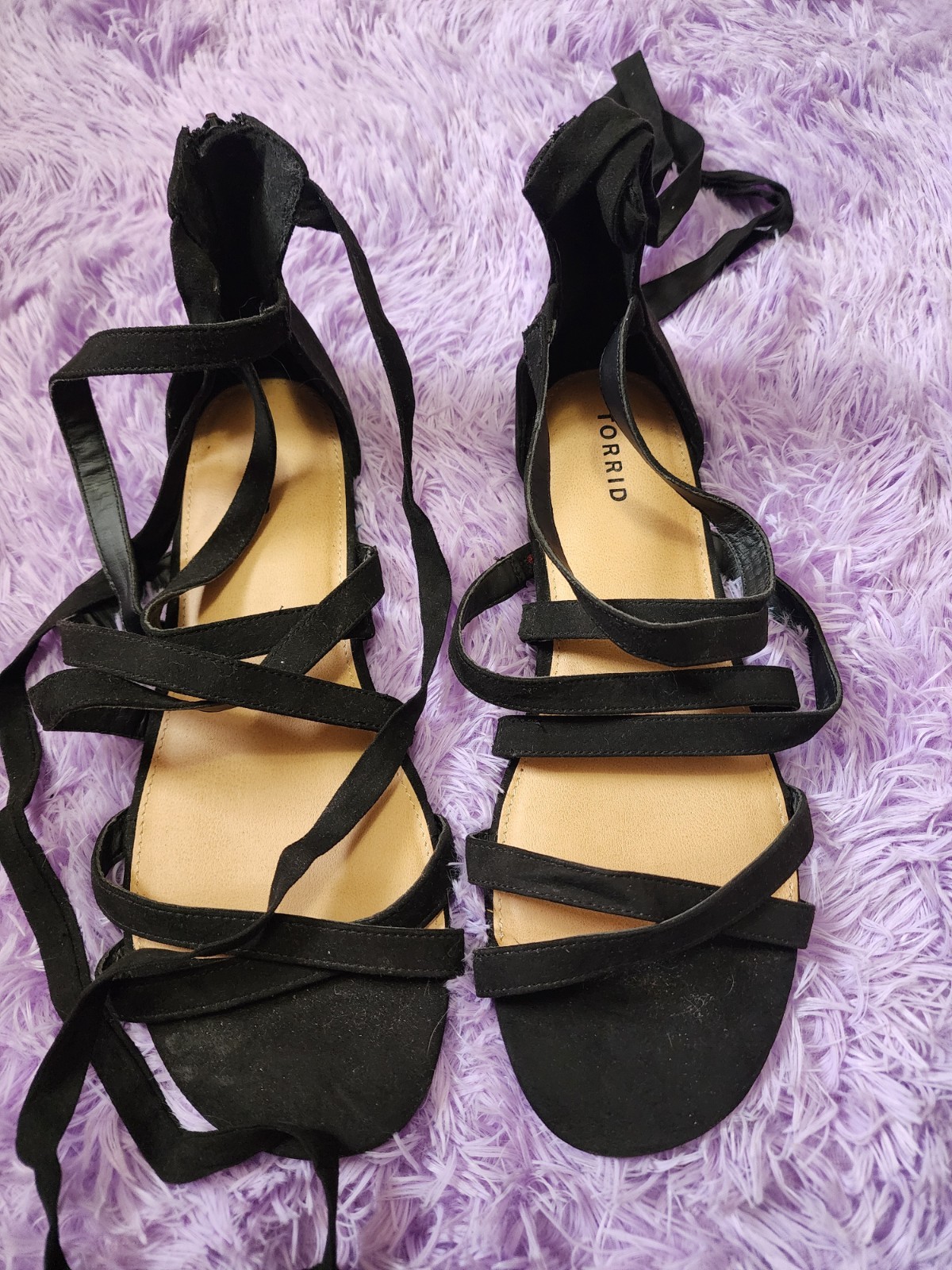 New! 13W [Torrid] Strappy Lace-Up Gladiator Sandals