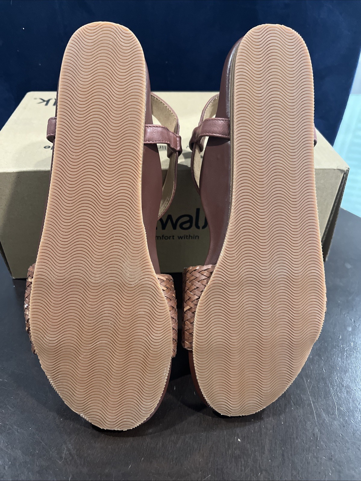 Softwalk Ceres Brown toffee Size 8