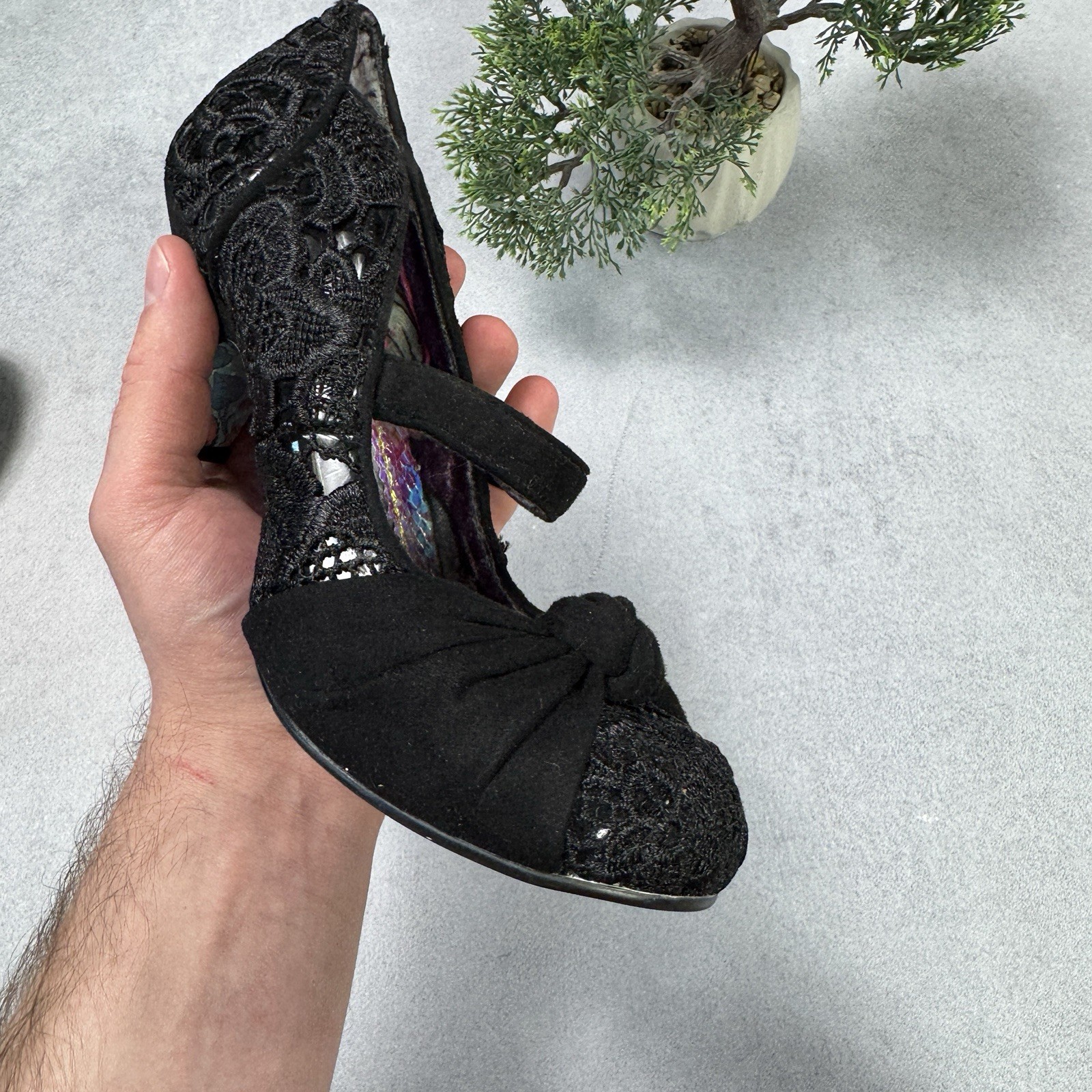 Irregular Choice Avant Garde Pumps Size 38 Us 7 Black