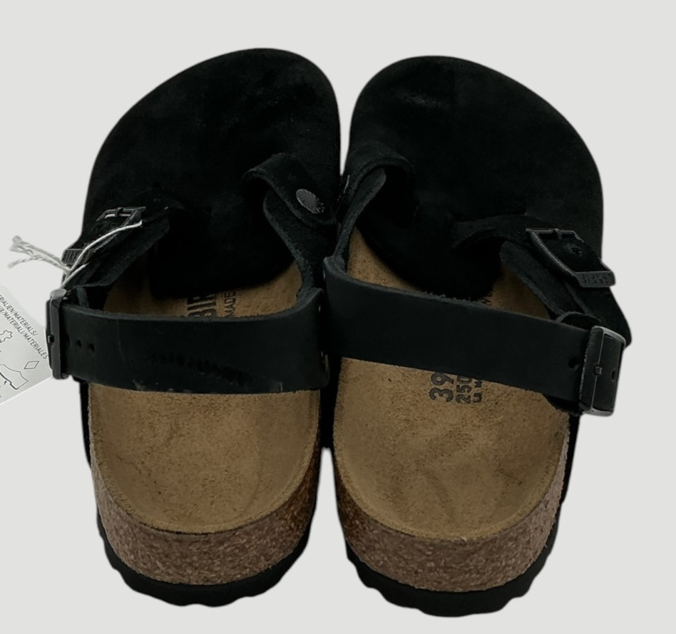 Birkenstock Tokio II Women’s Size 8 US 39 EU Black Suede Clogs Narrow