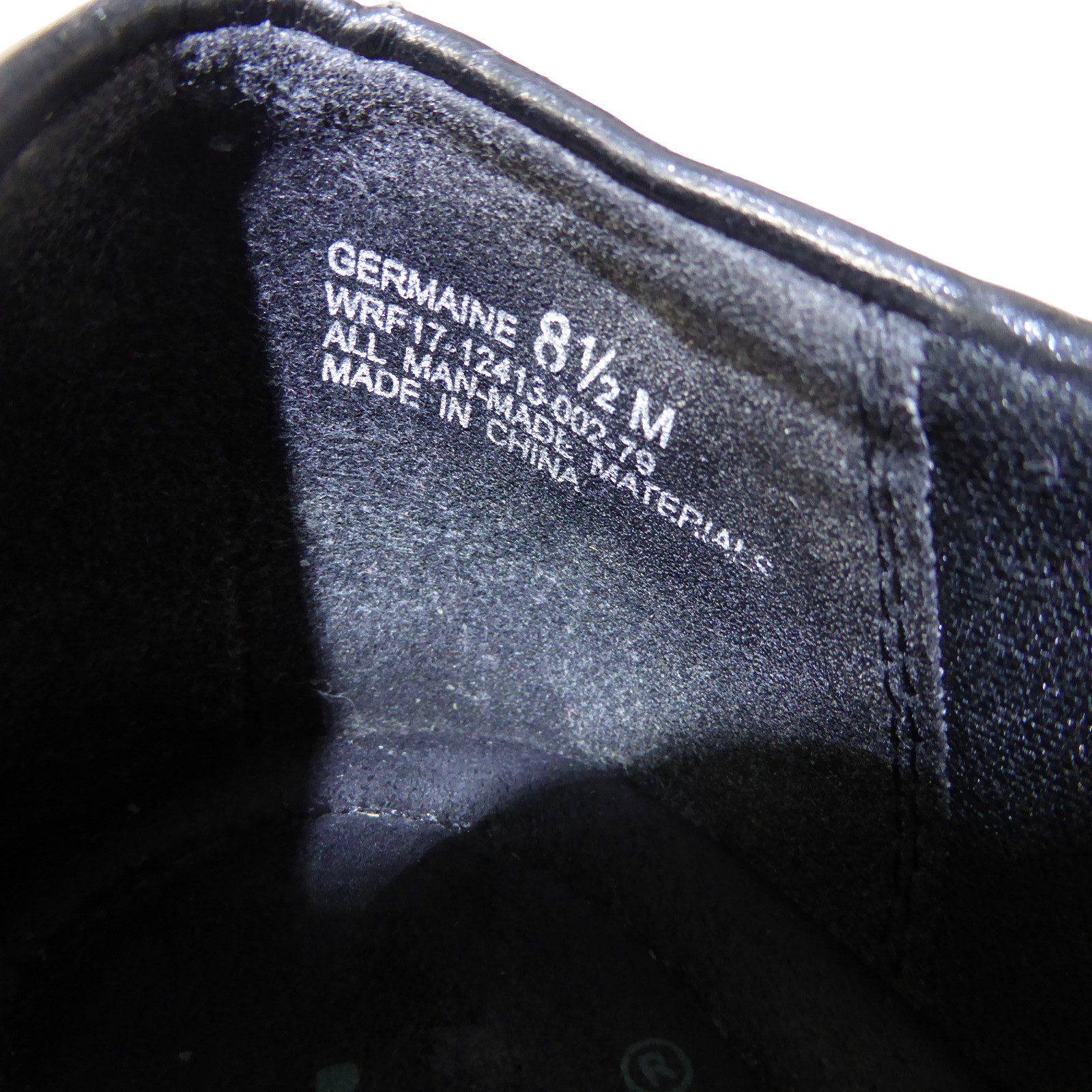 🩰 YUU Comfort Ballet Flats sz 8.5 M Black Leatherette; Triple X Strap Accents
