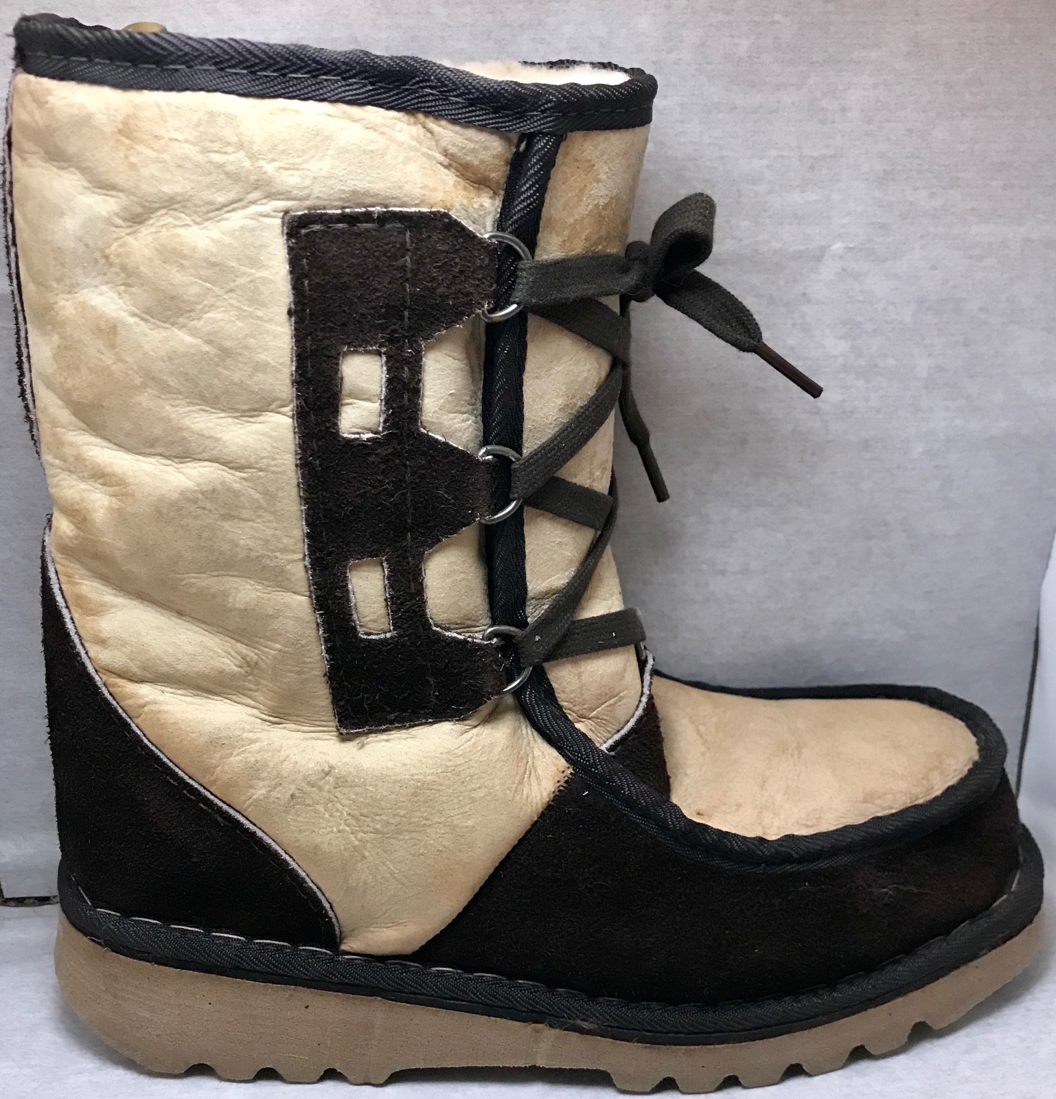 Homestead Sheepskin Boots for Winter high-quality