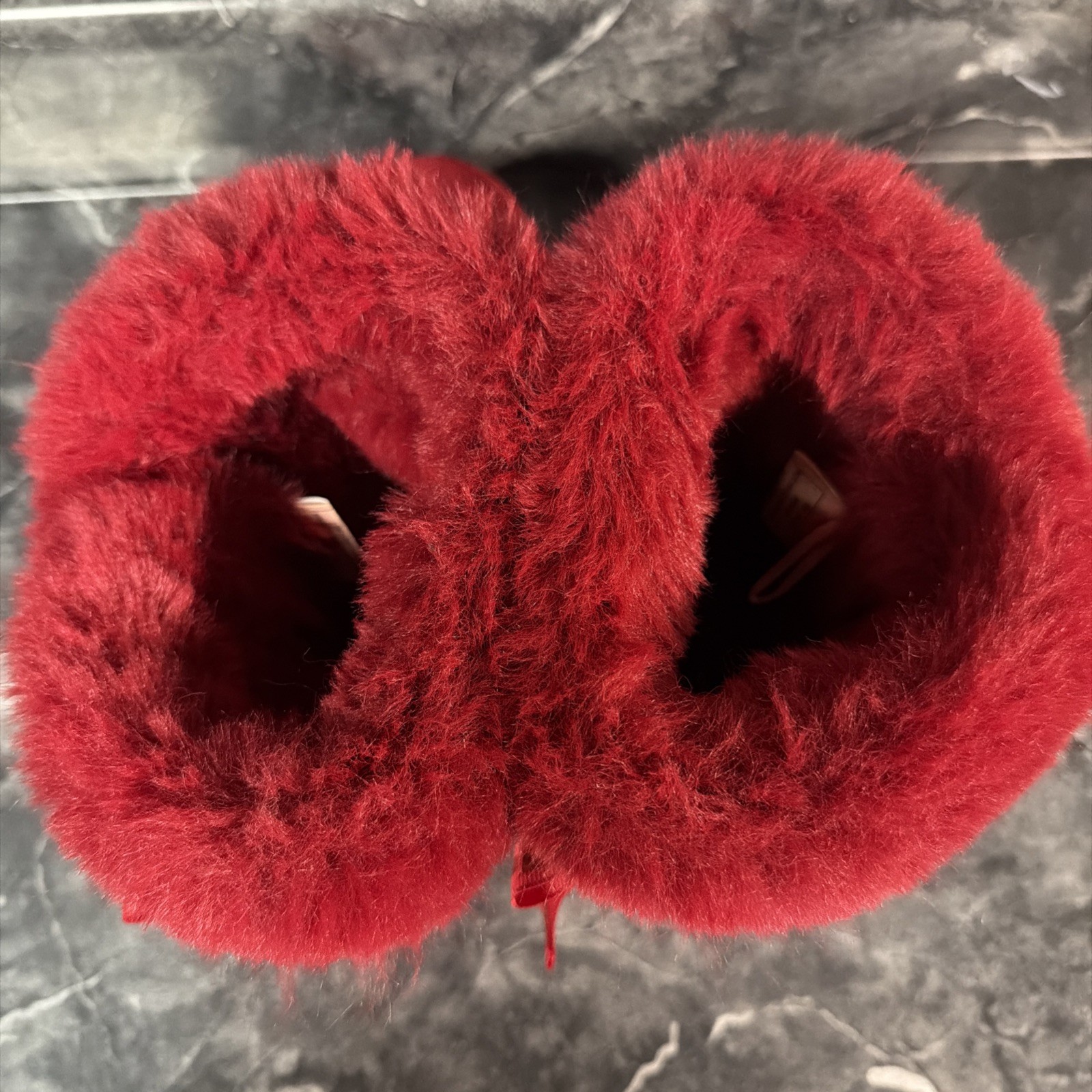 Juicy Couture Women’s King Cozy Cold Weather Booties Red Size Us7 1/2