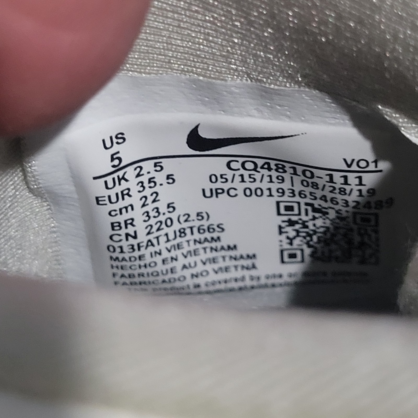 Nike Air Force 1 High Utility “Force i… CQ4810-111 Women’s Size 5 Off White