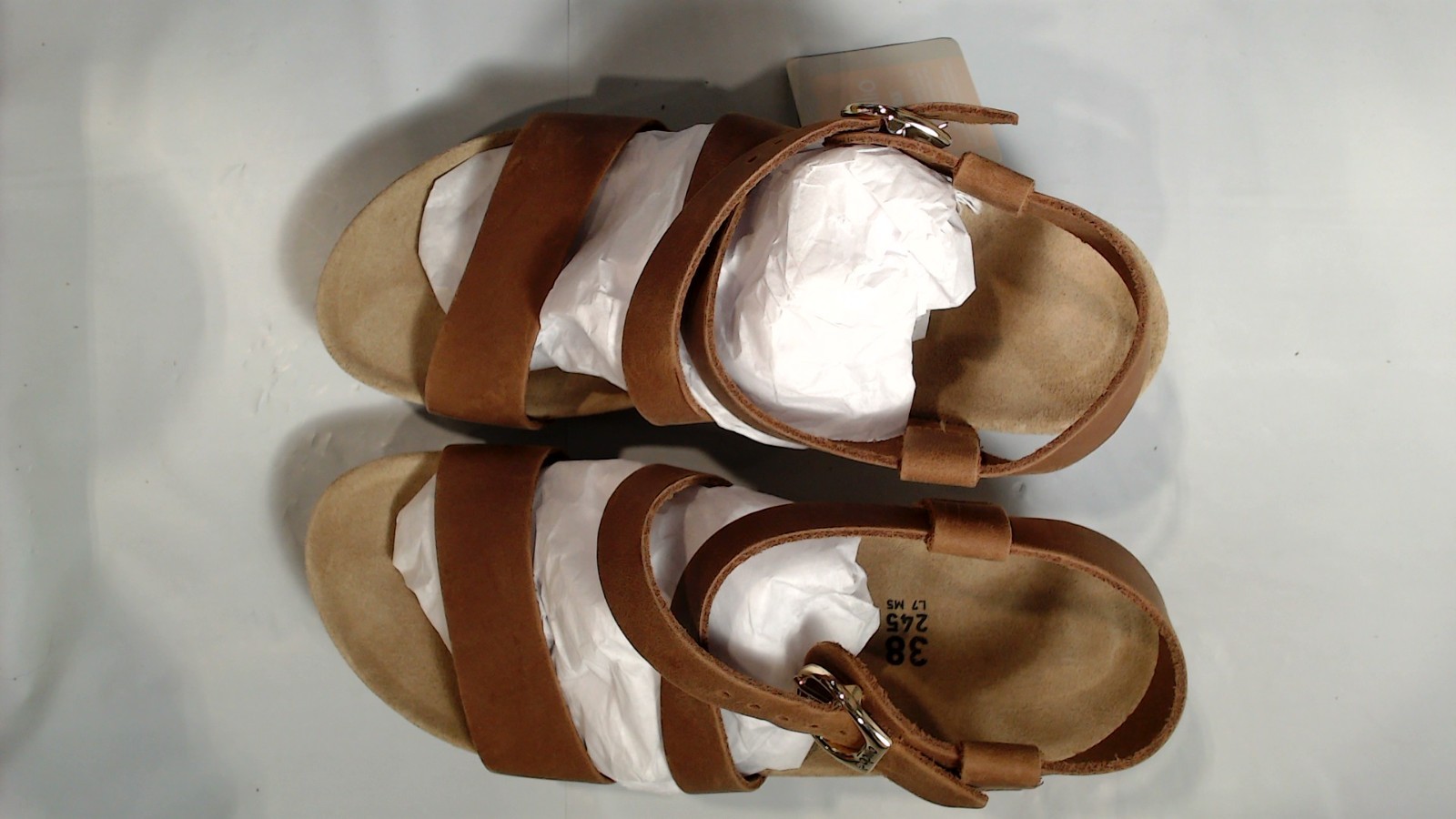 Birkenstock Papillio Soley Ring-Buckle Cognac US Ladies 7