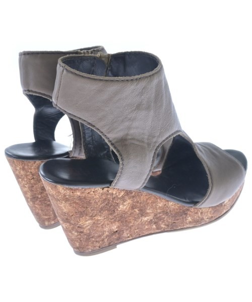 HENRY CUIR Sandals Gray(Brownish) EU36 1/2(Approx. 23cm) 2200699315111