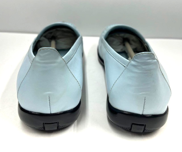 NIB NOS Bellini Light Blue Leather «Belinda» Size 10 Women’s Loafers – Free Ship