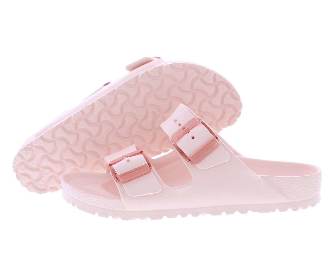 Sz 6-6.5 Narrow Birkenstock Women’s Arizona Stealth Buckle EVA Sandals, Light..